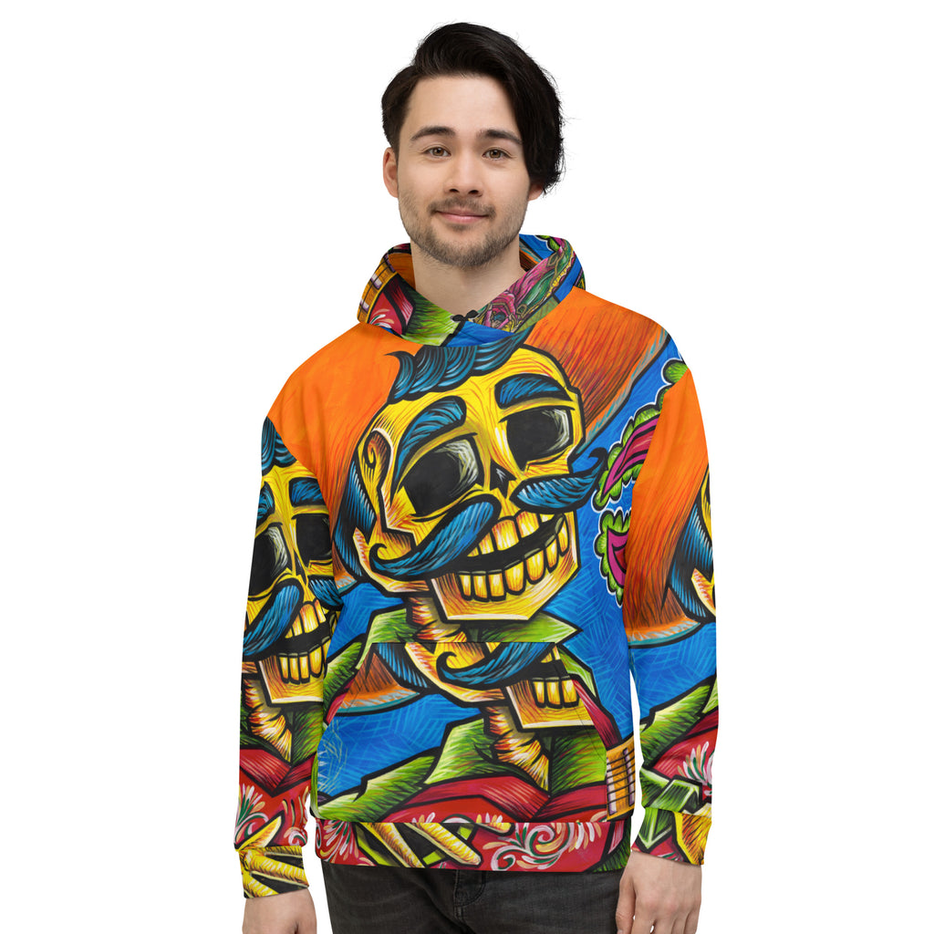 El Moises - Los Cantos - All Over Print Unisex Pullover Hoodie