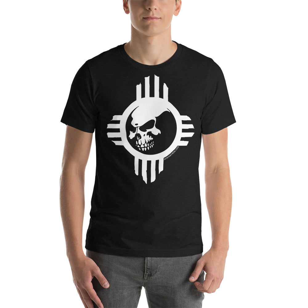 Zia Skull - Men's/Unisex 100% Cotton T-Shirt