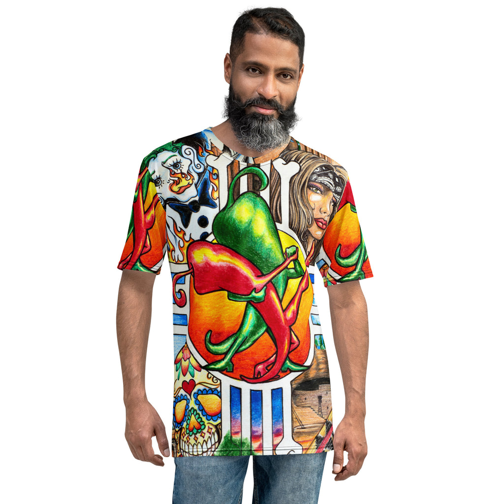 Spotted Horse - Zia Chili - Men's/Unisex All Over Print T-shirt