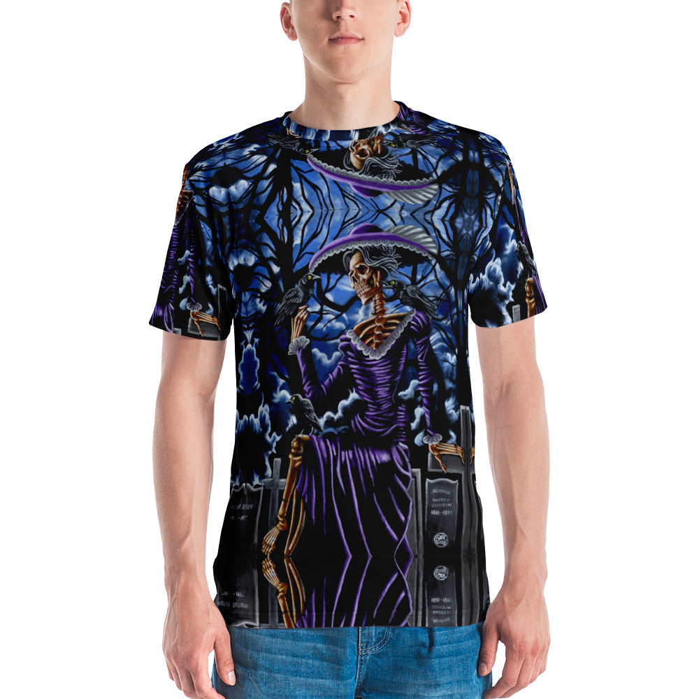 D Briggs - Crow Catrina - All Over Print Men's/ Unisex T-shirt