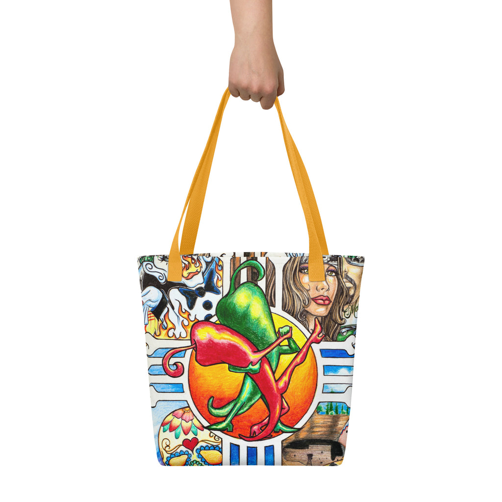 Spotted Horse - Zia Chili - Tote Bag