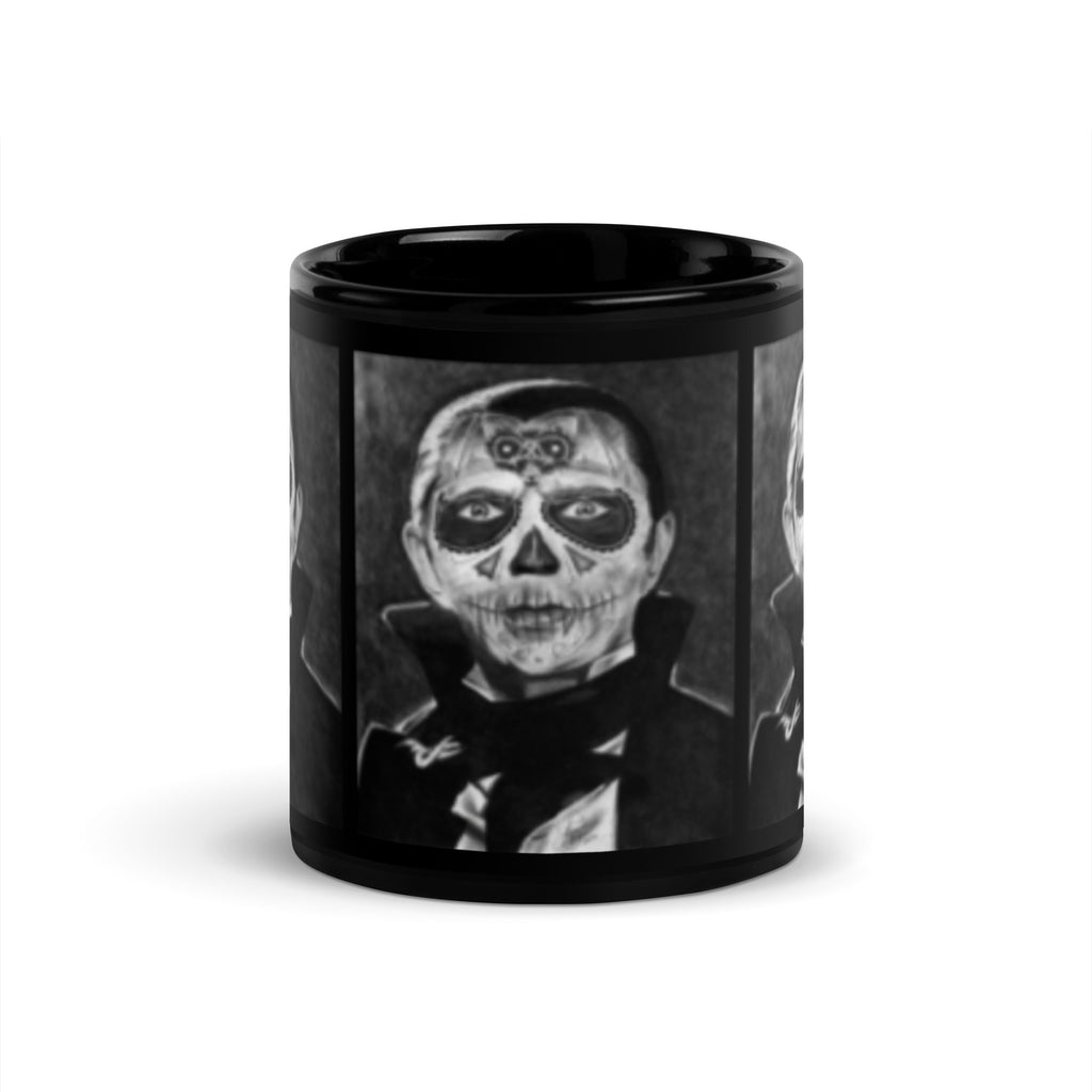 Muerto Dracul - Black Glossy Mug - 2 Size Options