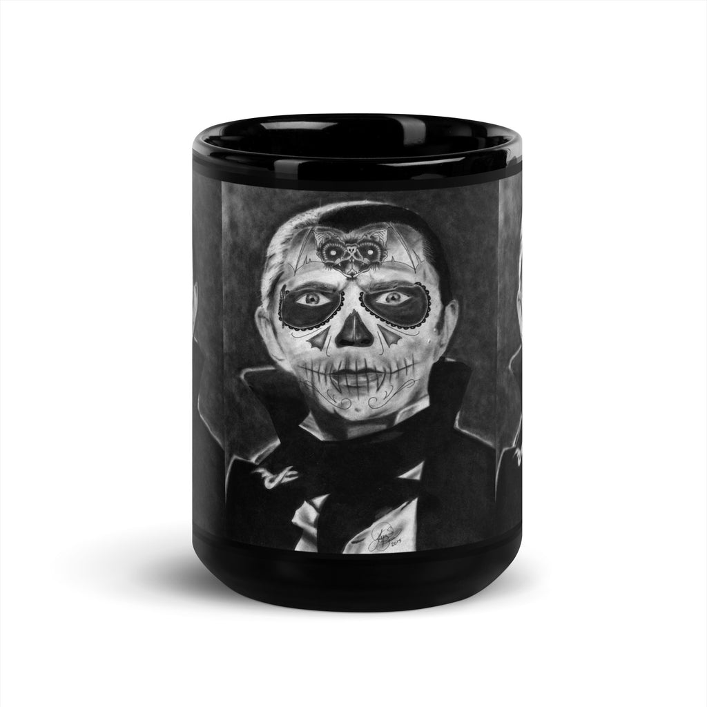 Muerto Dracul - 15 oz Black Glossy Mug