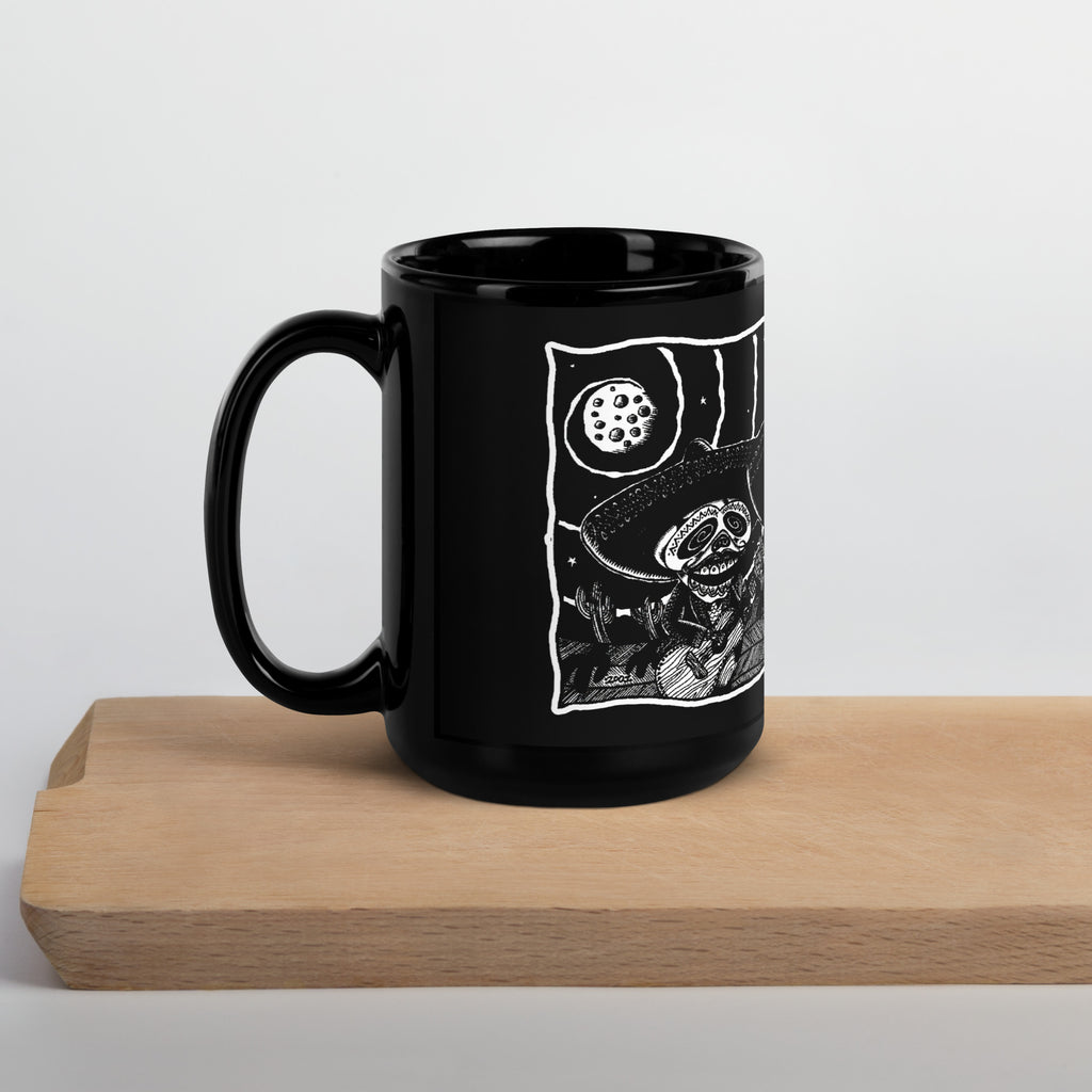 Brandon Maldonado - Mariachis - Black Glossy Mug - 2 Size Options