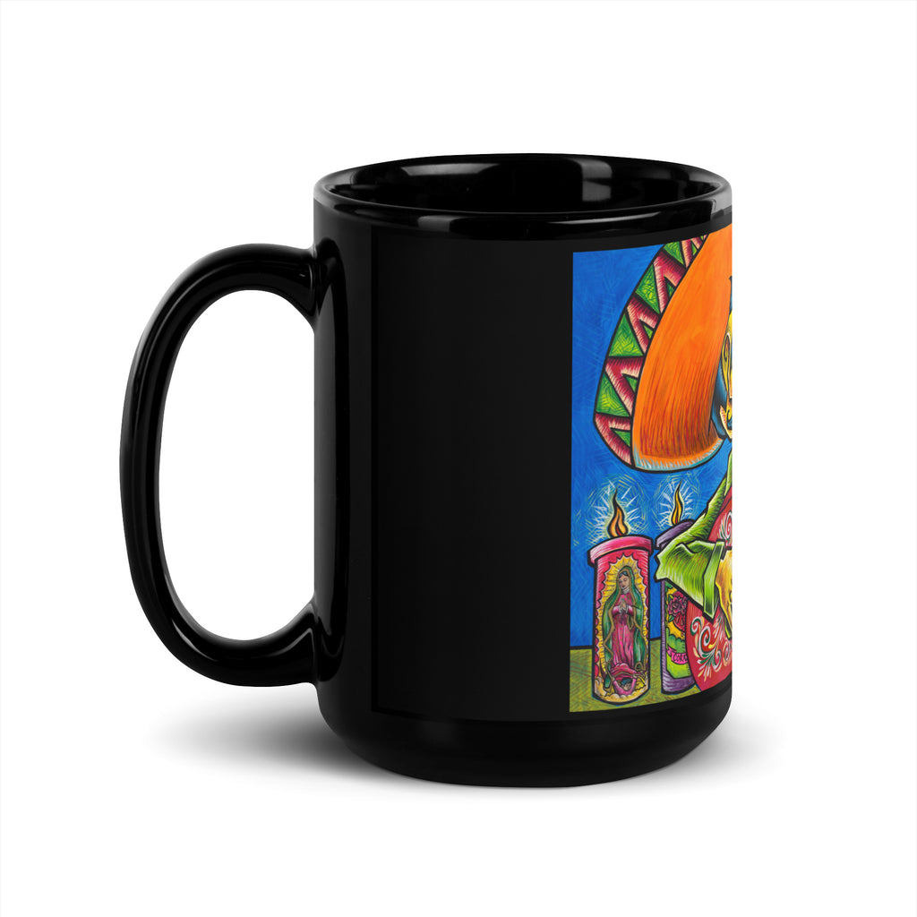 El Moises - Los Cantos - Black Glossy Mug - 2 Size Options