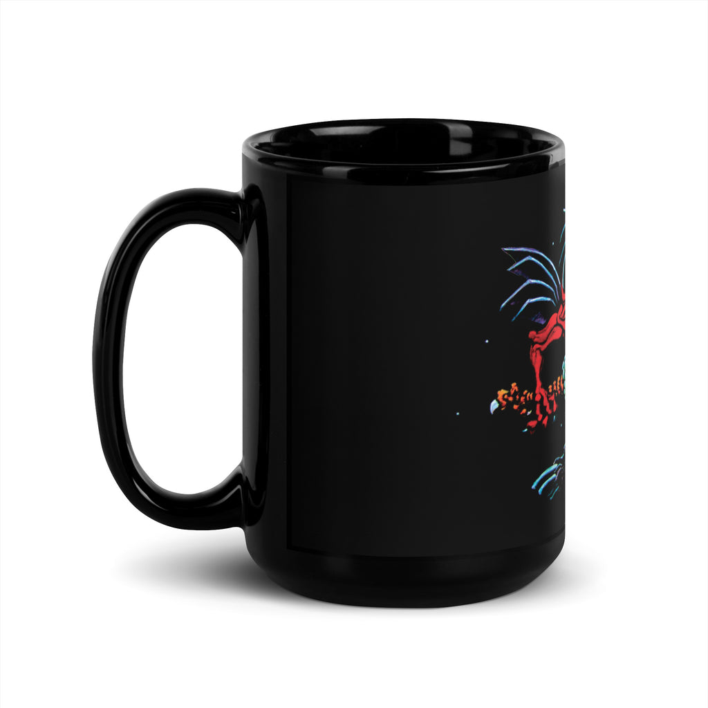 Gerome Michael Art - Black Glossy Mug - 2 Size Options