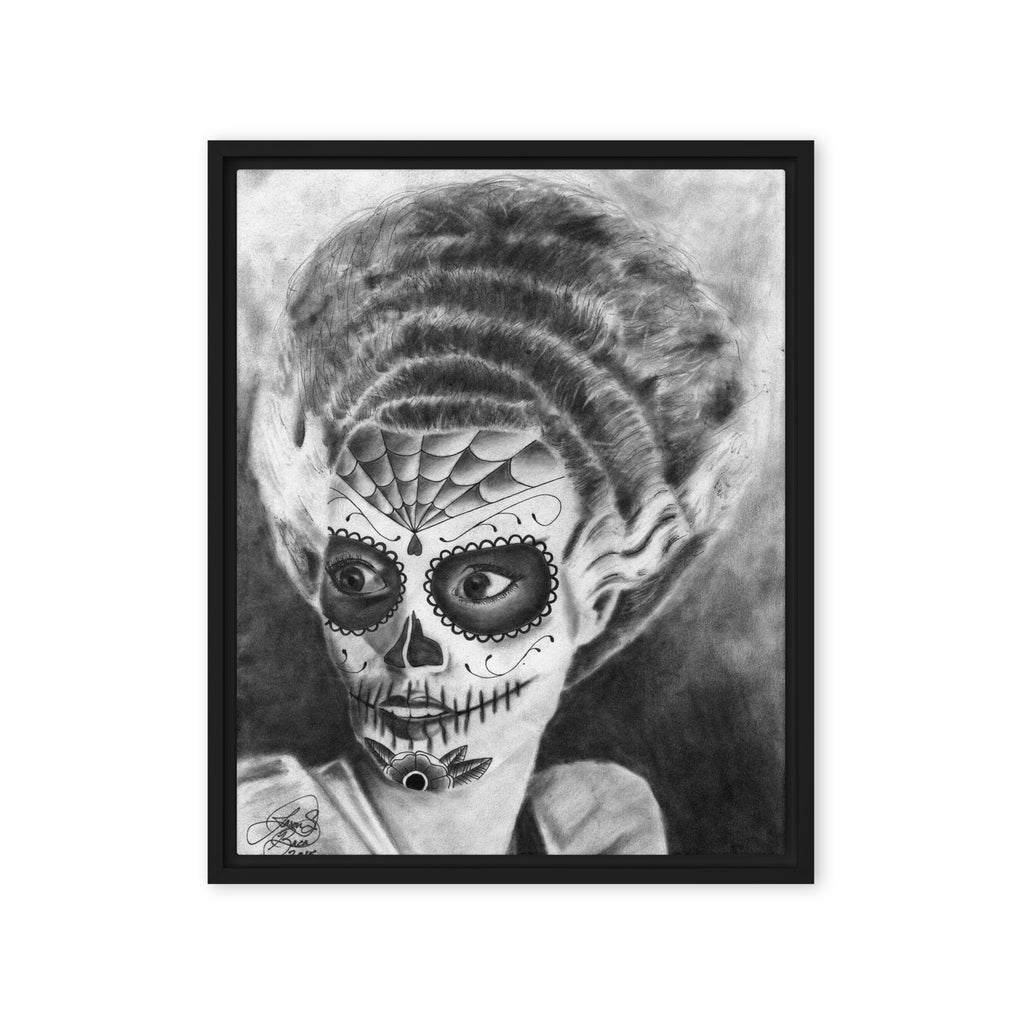 Muerto Bride of Frank - Framed Canvas