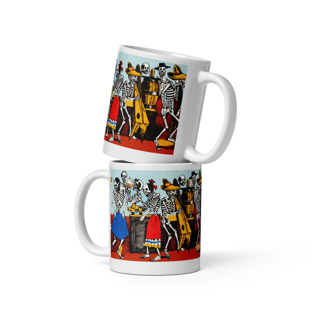 Fandango - White Glossy Mug - 3 Size Options