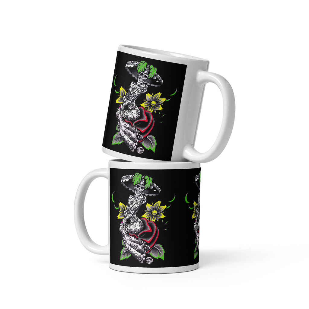 D Briggs - Catrina - White Glossy Mug - 3 Size Options