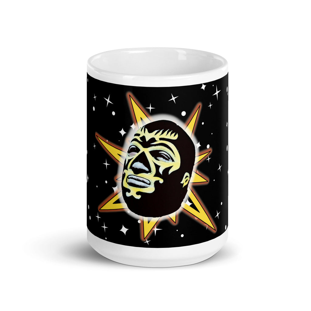 Star Wrestler - 15 oz White glossy mug