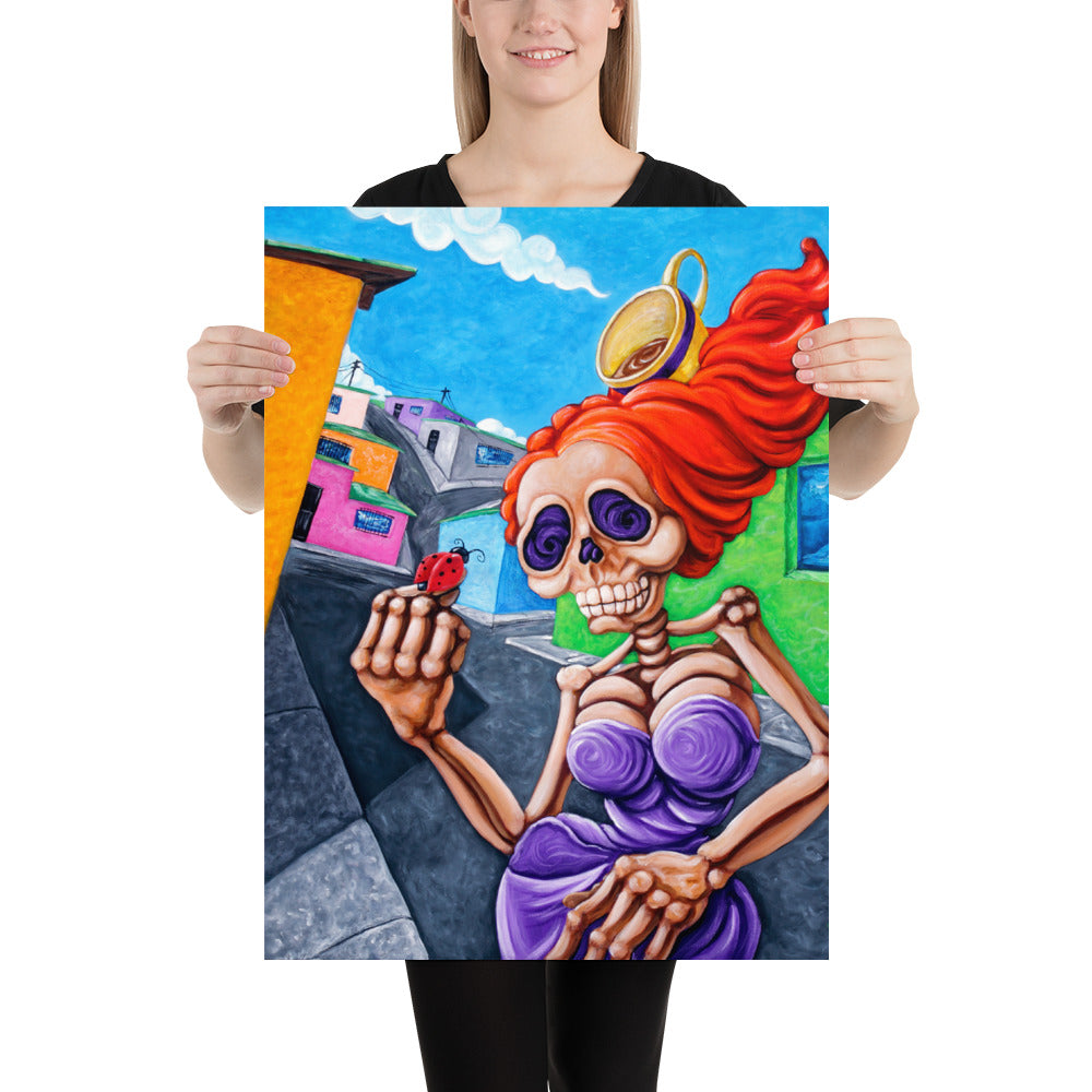 Cafe Catrina Y Caterina -  Matte Poster Print